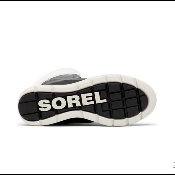 SOREL EXPLORER CARNIVAL WATERPROOF BOOT WITH FAUX FUR COLLAR size 8 - Picture 6 of 7